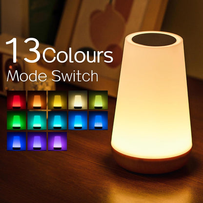 Colorful LED Touch Bedside Night Lamp - Befez