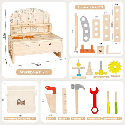 Fun Wooden Learning Board for Kids