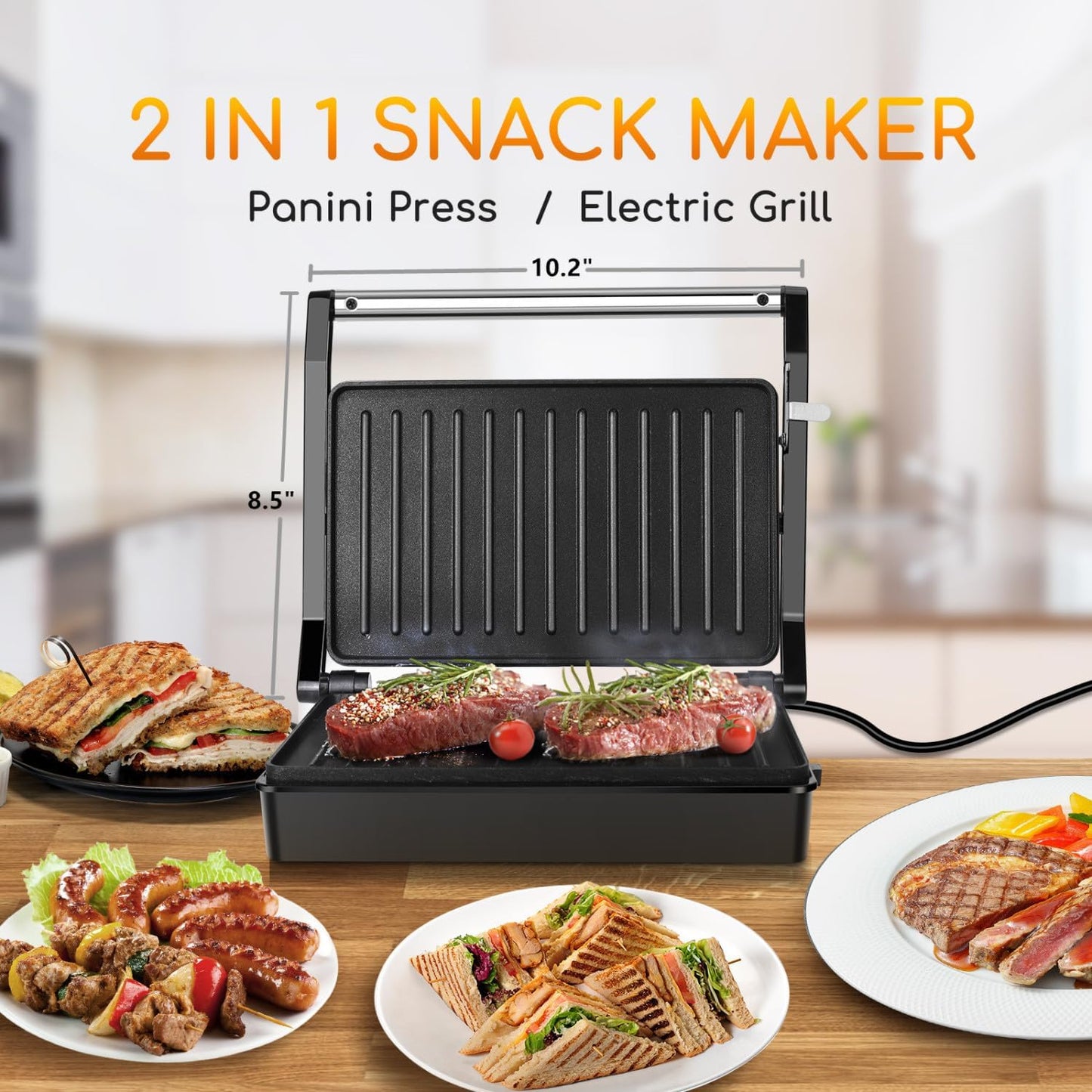 Deluxe Grill Sandwich Toaster