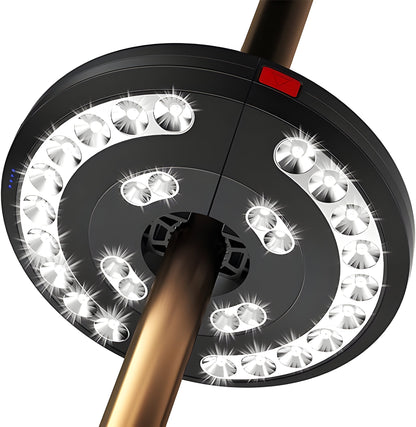 Portable LED Clip On Lamp with Adjustable Brightness