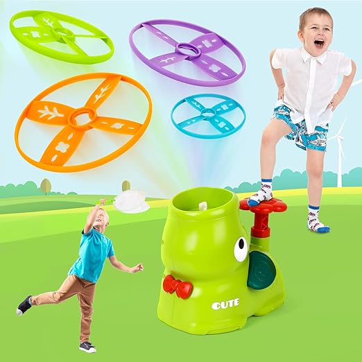 Fun Outdoor Disc Thrower Launcher