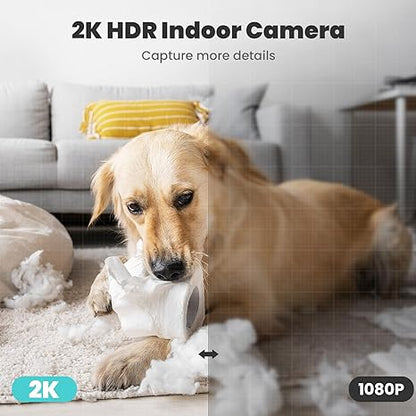 Wireless Home Surveillance Camera 360° View