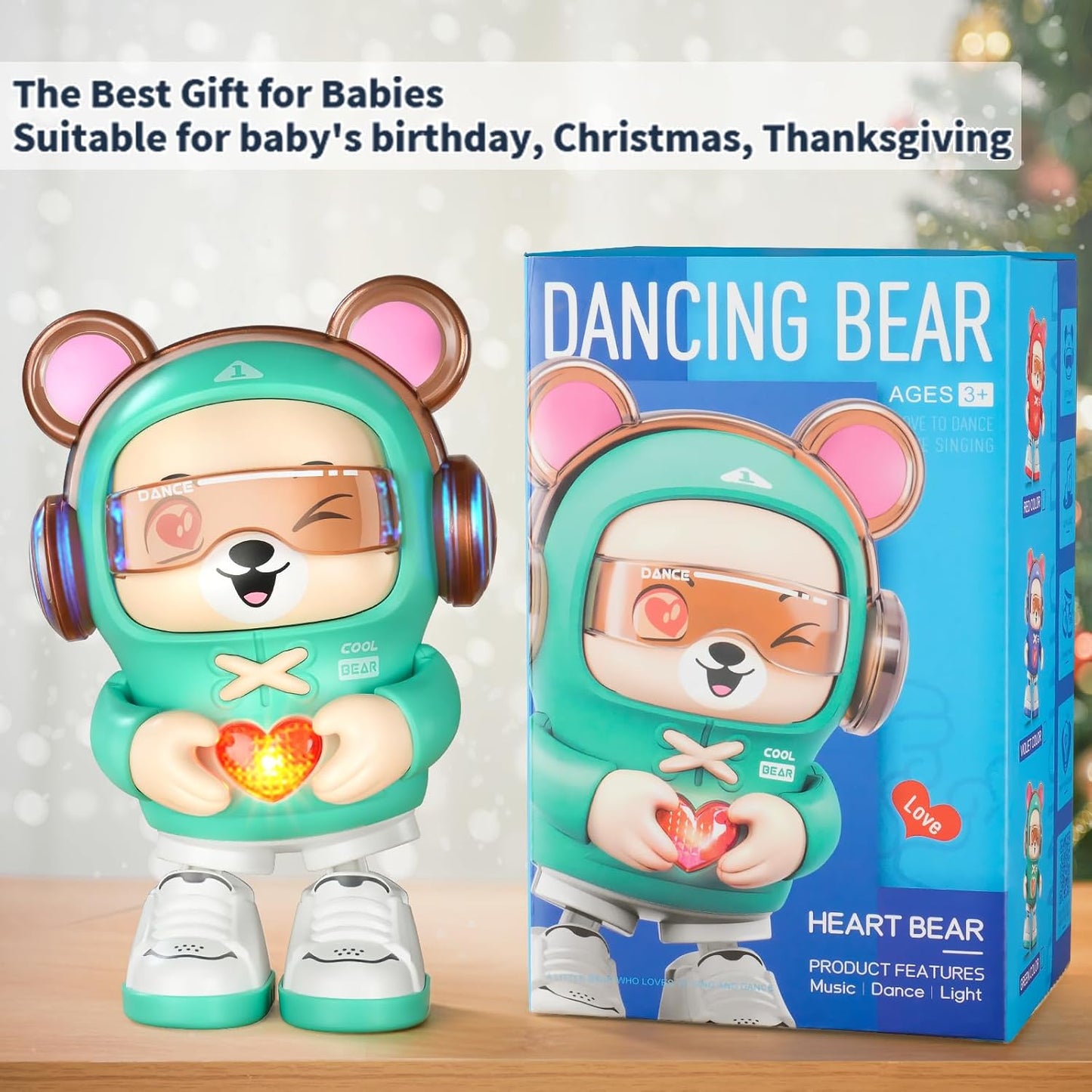 Fun Musical Bear Lamp Toy