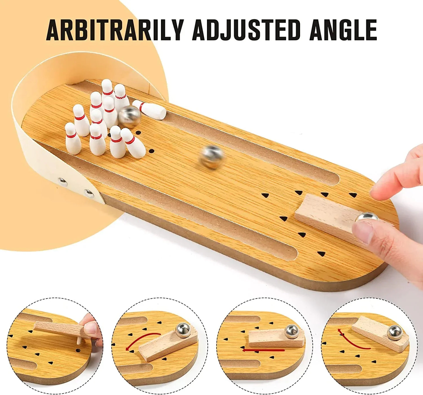 Portable Mini Bowling Game Set