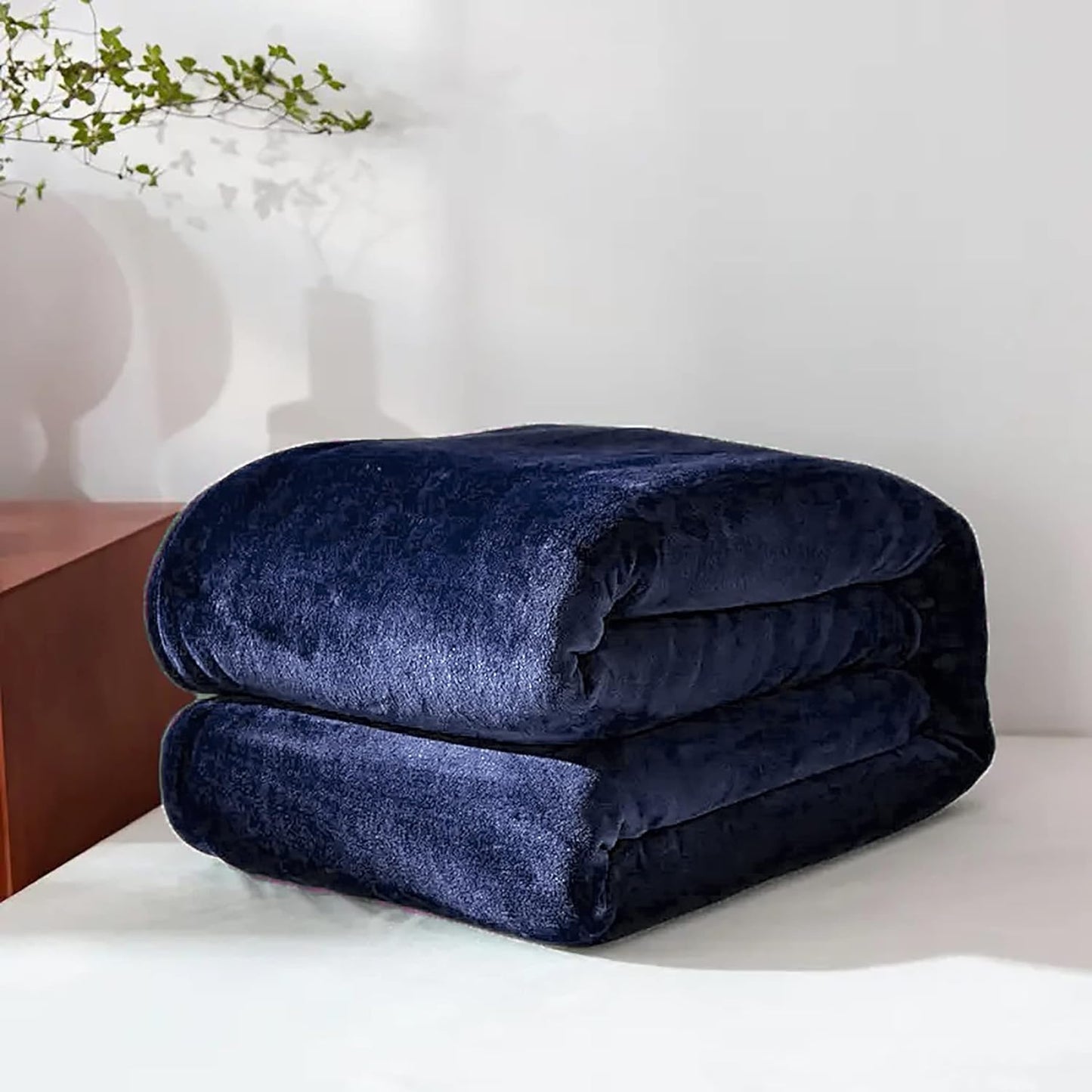 Soft Plush Faux Fur Large Throw Blanket