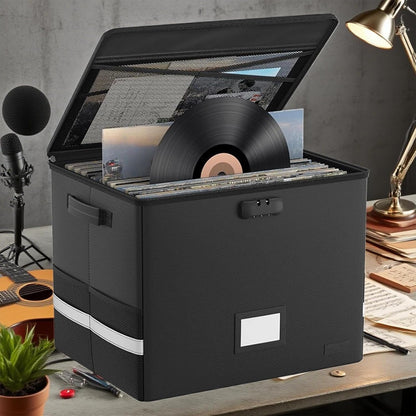 Durable Vinyl Record Storage Box