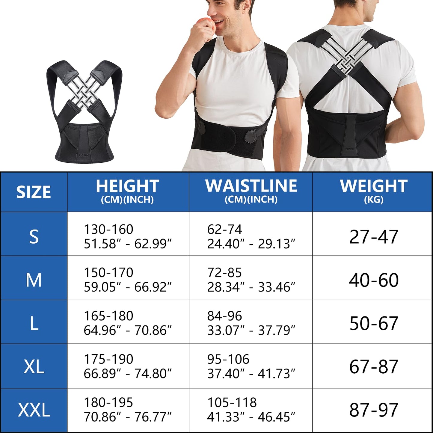 Comfort Posture Corrector for Men and Women