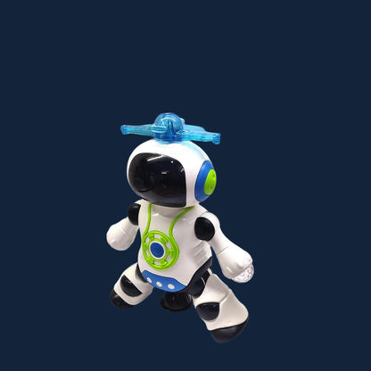 Fun LED Music Robot with 360 Spin
