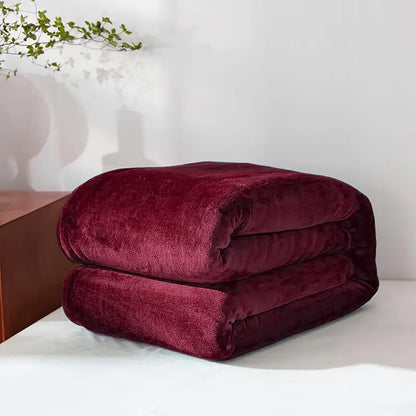 Soft Plush Faux Fur Large Throw Blanket