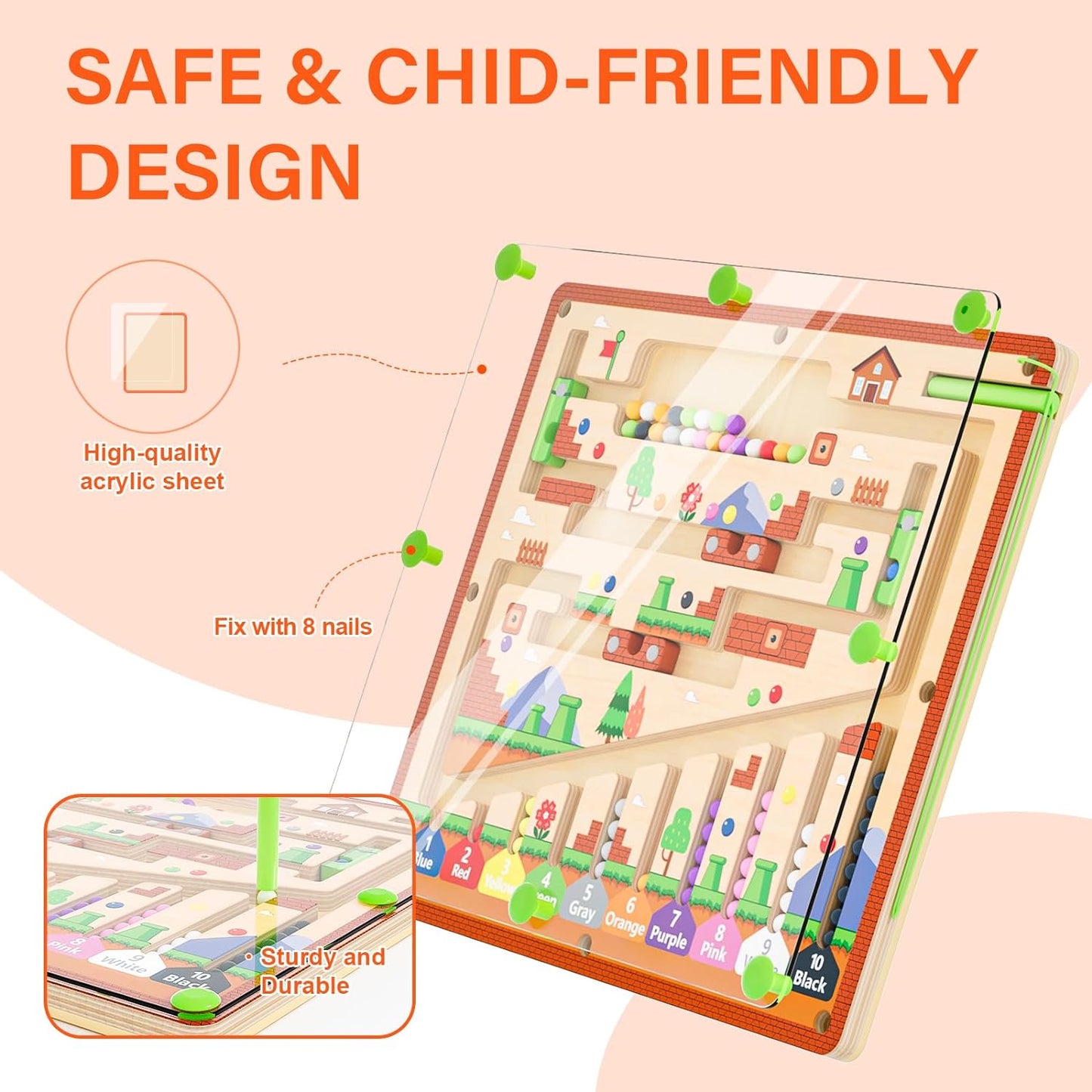 Fun Interactive Magnetic Puzzle Toy