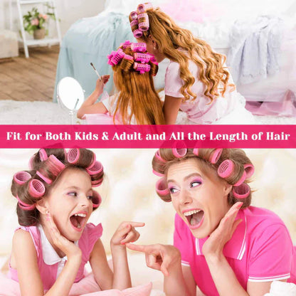 Easy Use Hair Curlers for Bouncy Long Lasting Curls