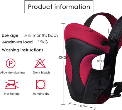 Comfortable Baby Sling with Adjustable Shoulder Straps