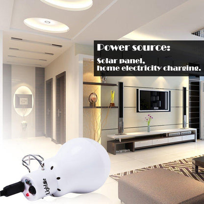 Eco Friendly Solar Powered LED Light Bulb