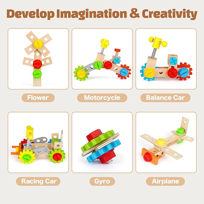 Fun Wooden Learning Board for Kids