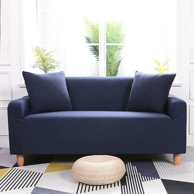 Befez | Elastic Sofa Slipcover - Solid Color