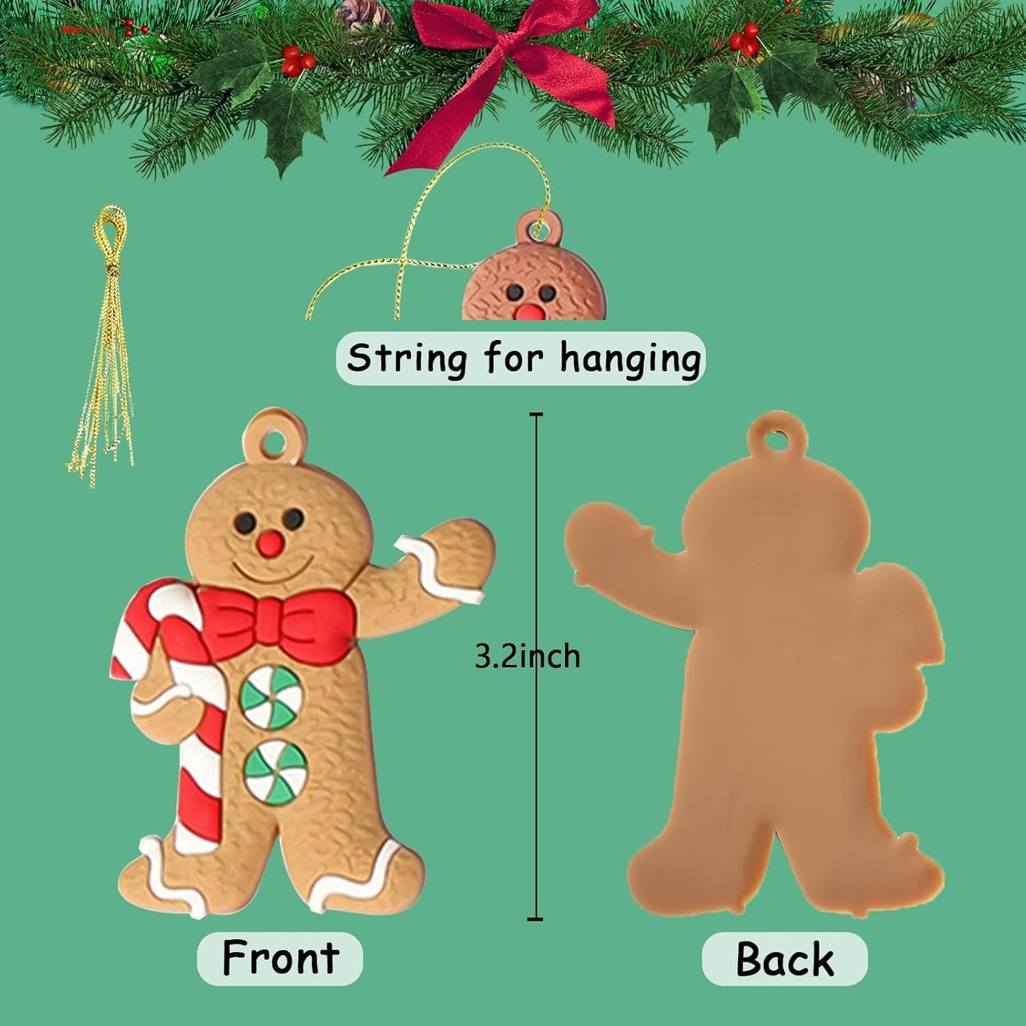 Traditional Christmas Cookie Tree Decorations
