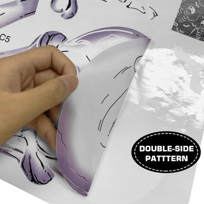 Spooky Halloween Window Stickers - 140PCS Removable Clings