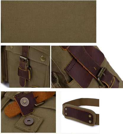 Classic Laptop Canvas Shoulder Bag