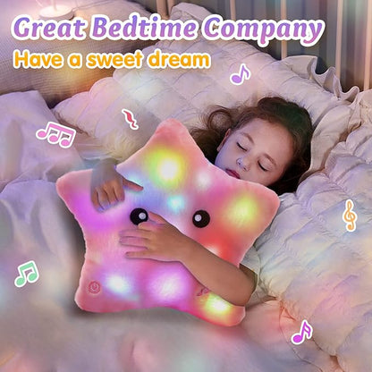 Befez | Soft LED Night Light Plush Pillow for Kids
