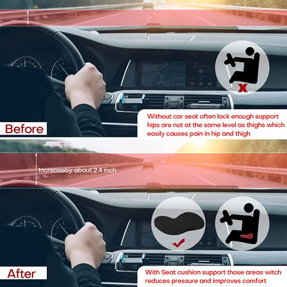 Comfortable Car Seat Pad for Drivers