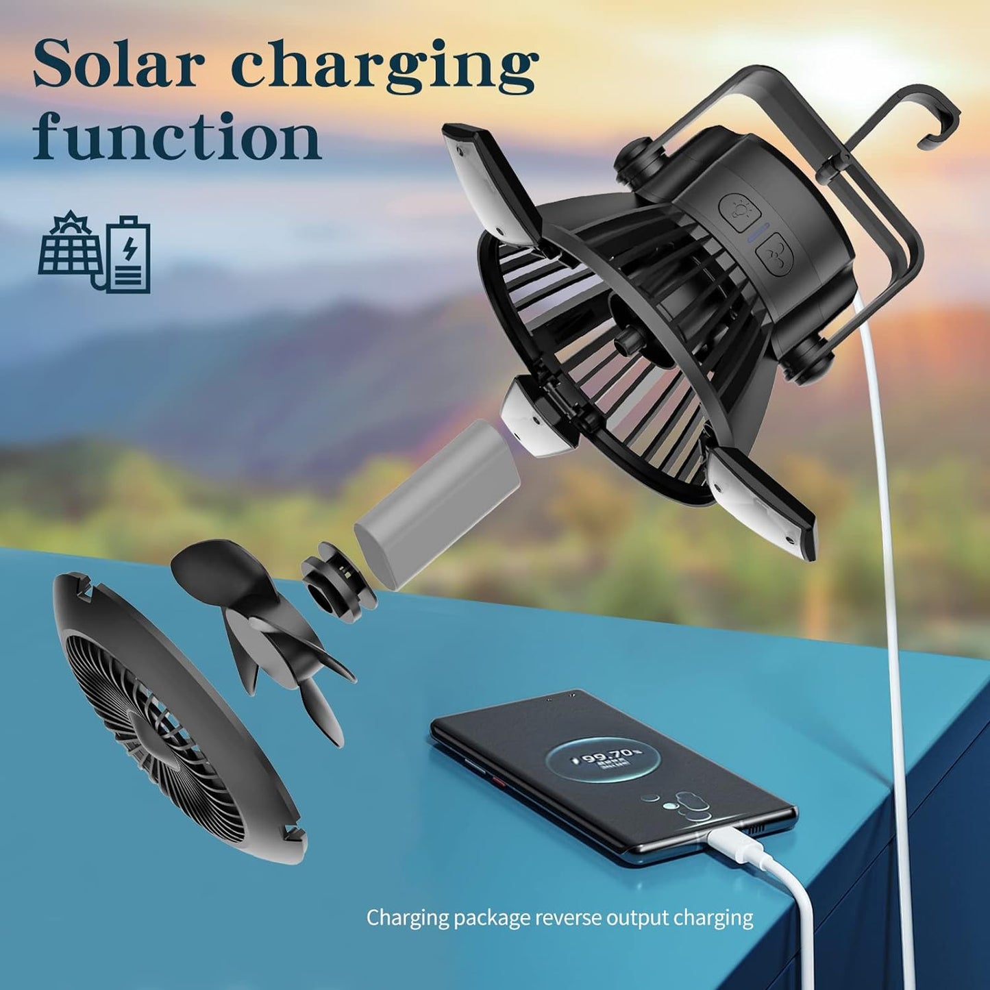 Portable Outdoor Solar Lantern