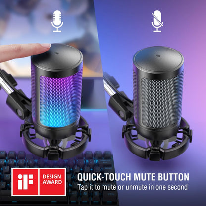 Pro Studio USB Condenser Microphone