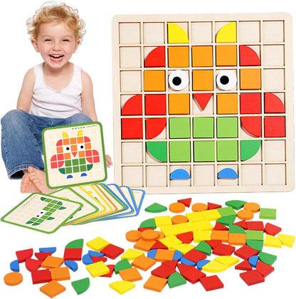 Colorful Wood Brain Teaser Toy - Befez