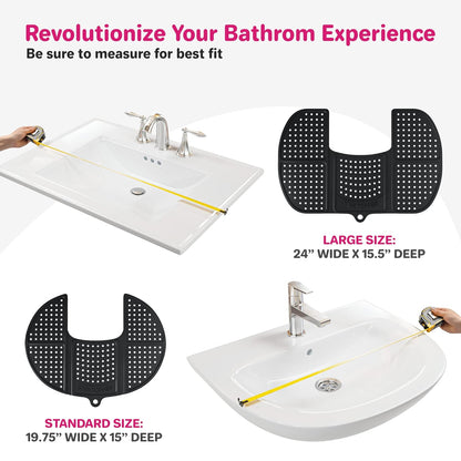 Protective Bathroom Counter Cover