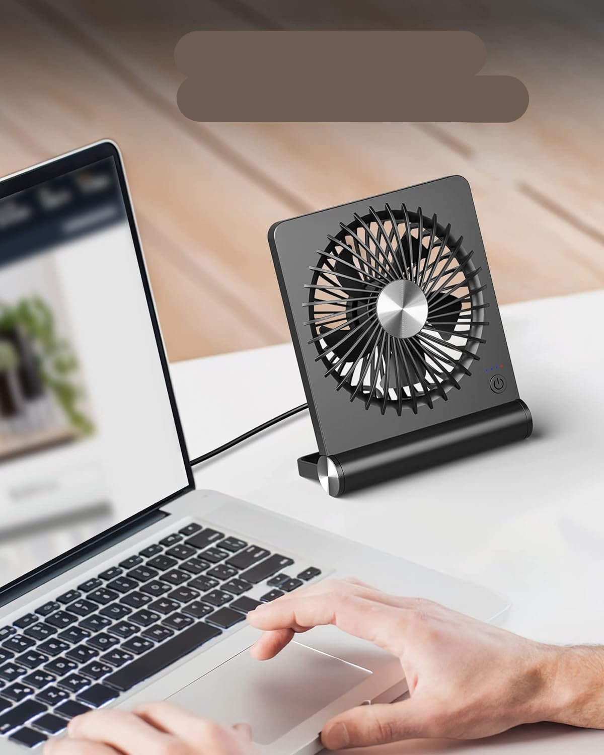 Silent Small Desk Fan