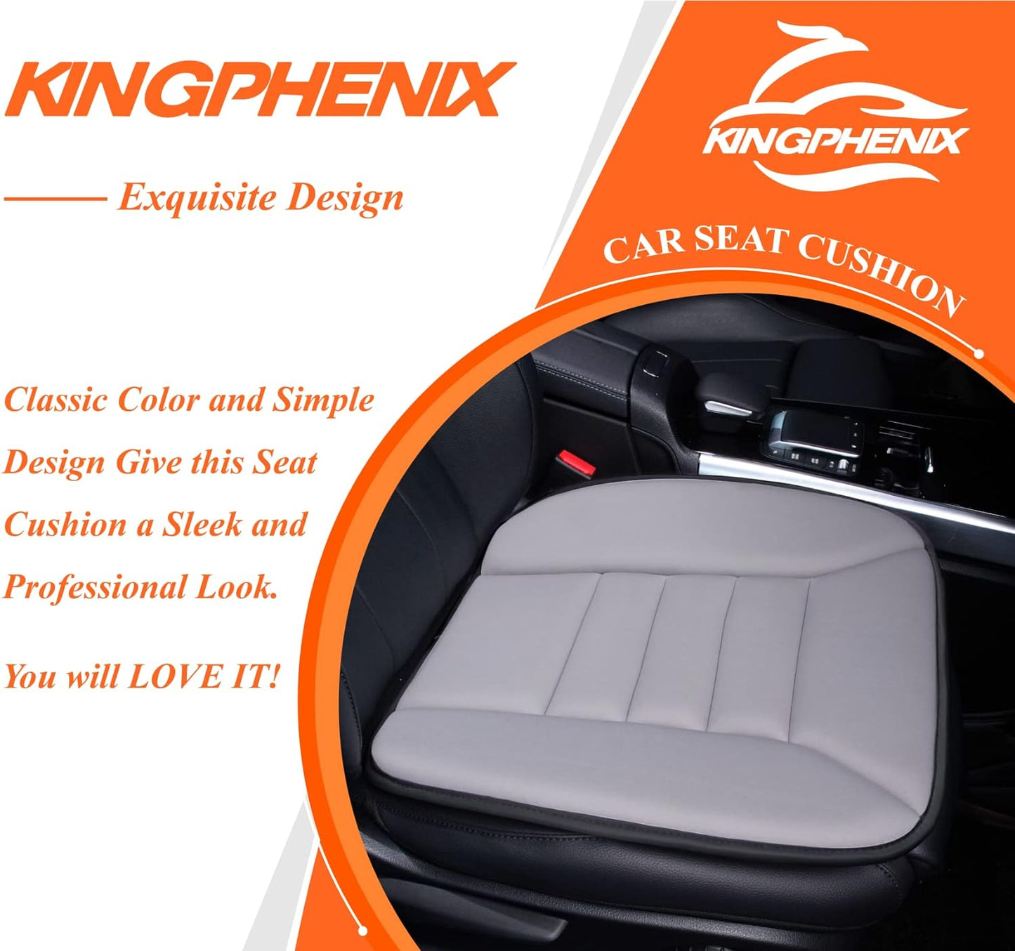 Supportive Gel Car Seat Cushion Pad