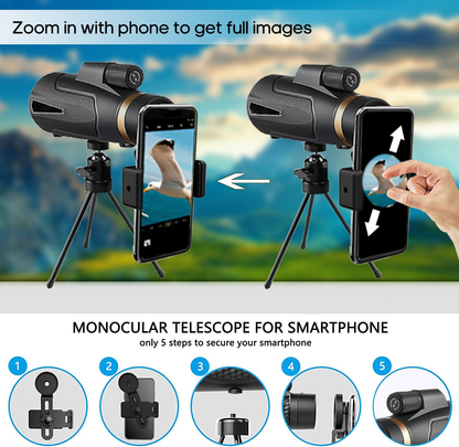 Compact Portable Spy Telescope