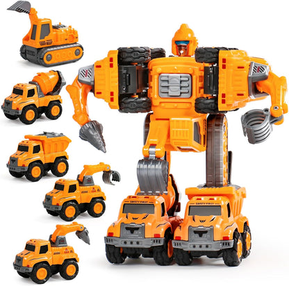 Ultimate 5-in-1 Transforming Car Toy Set