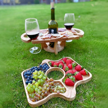 Space Saving 2-in-1 Glass Holder Rack