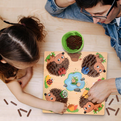Educational Sensory Toy Hedgehog Learning Set - Befez