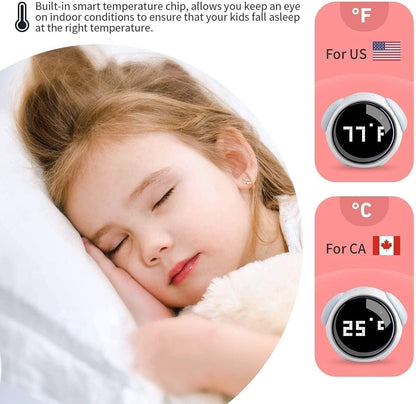 Smart Wake Up Clock With LED Light And Voice