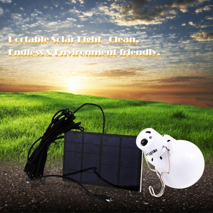 Eco Friendly Solar Powered LED Light Bulb