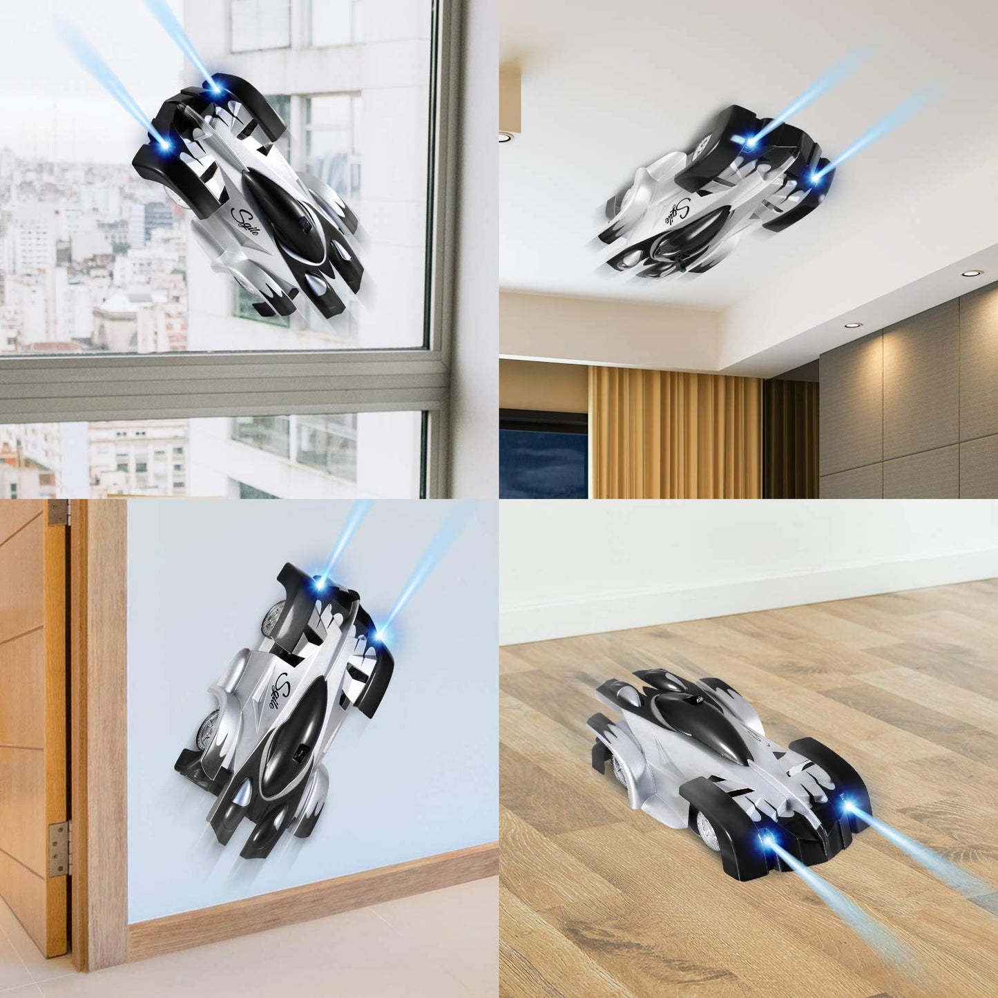 Mini RC Wall Climbing Car