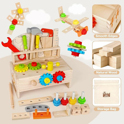 Fun Wooden Learning Board for Kids
