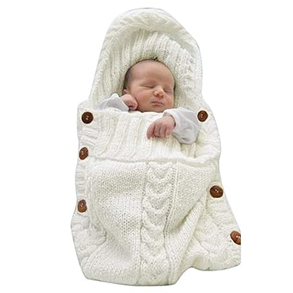 Soft Beige Baby Blanket for Newborns - Befez