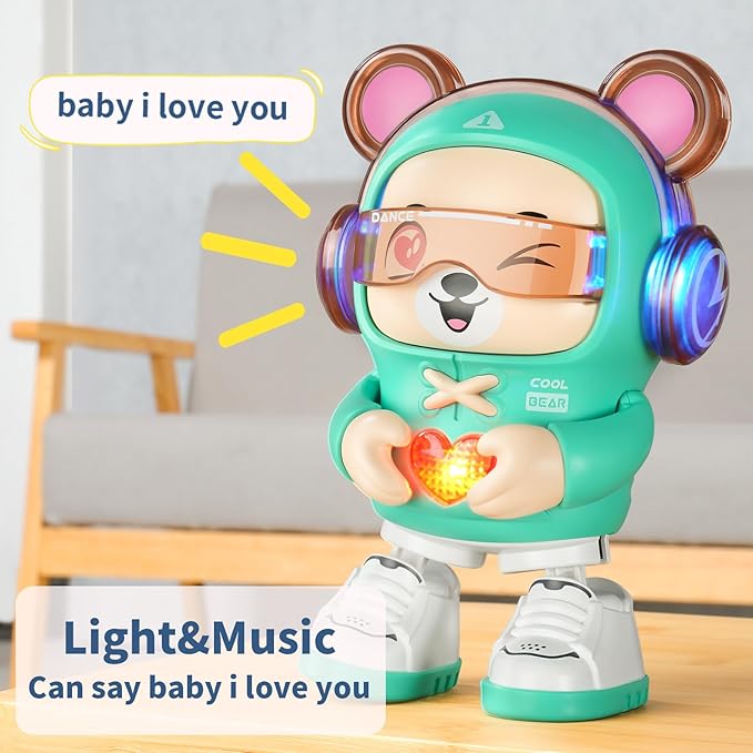 Fun Musical Bear Lamp Toy