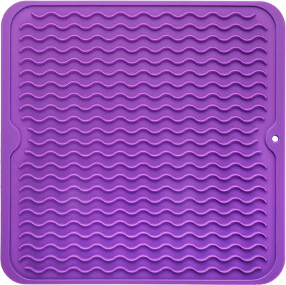 Premium Silicone Kitchen Mat, Heat Resistant and Non Slip