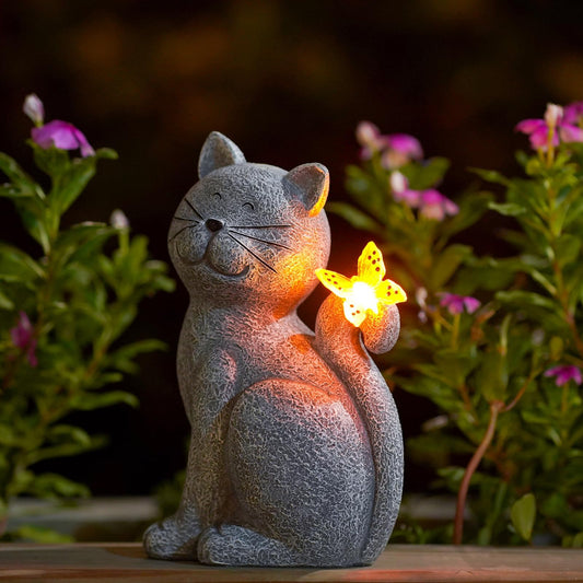 Cute Outdoor Cat Garden Statue - Befez