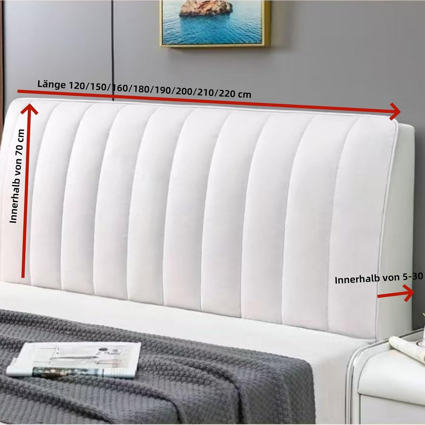 Stylish Headboard with Durable Protection
