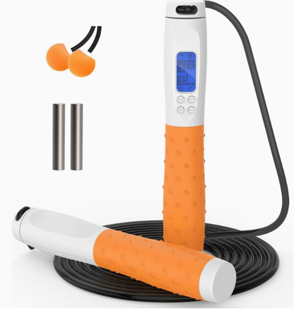 Smart Jump Rope with Calorie Tracker and Fitness Timer