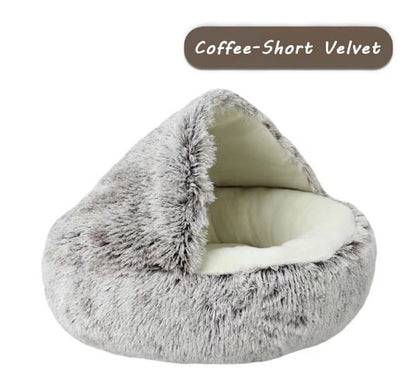 Calming Pet Bed for Stress Relief