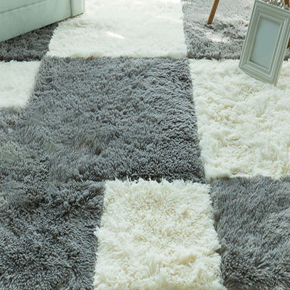 Soft Bedroom Carpet Tiles Stain Resistant Squares