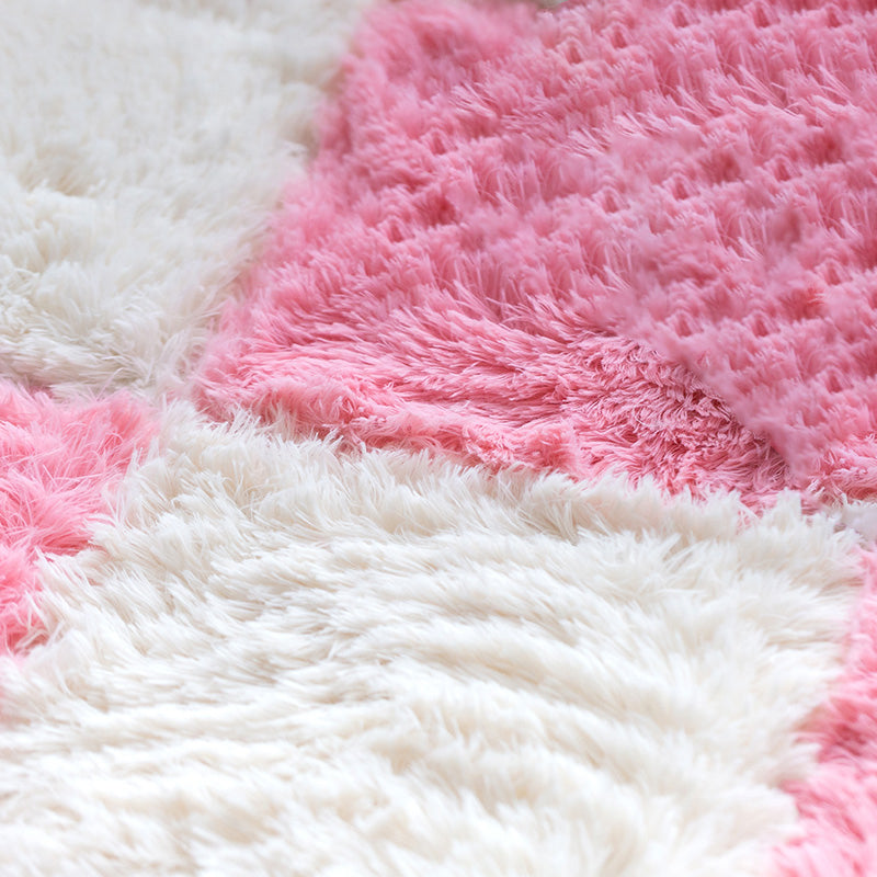 Soft Bedroom Carpet Tiles Stain Resistant Squares