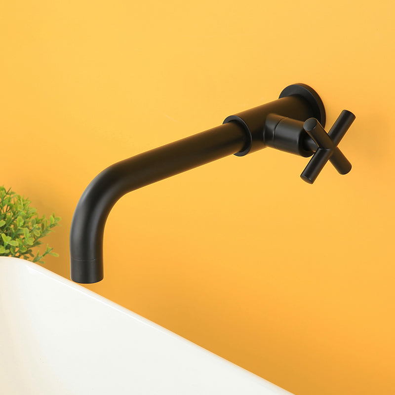 Befez | Popular Bathroom Faucet Cross Handle Low Arc Sink Faucet
