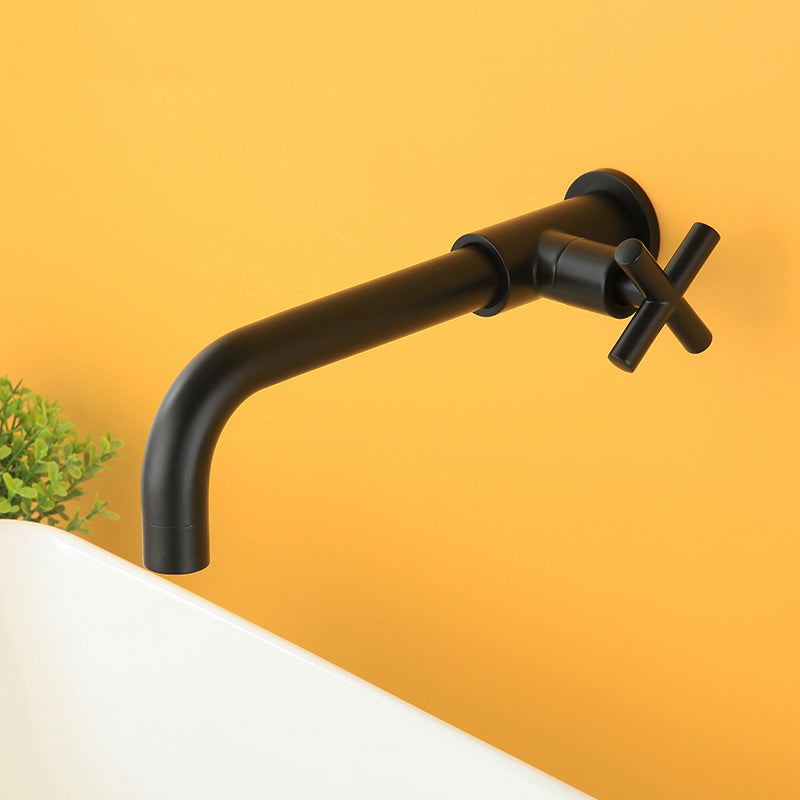 Befez | Popular Bathroom Faucet Cross Handle Low Arc Sink Faucet