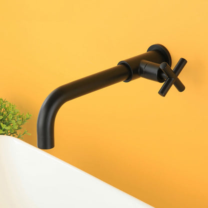 Befez | Popular Bathroom Faucet Cross Handle Low Arc Sink Faucet